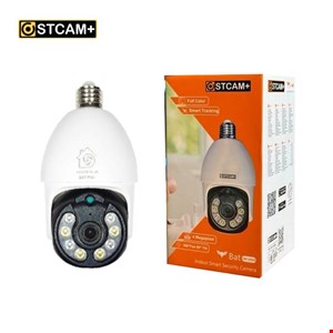 دوربین مداربسته بیسیم لامپی STCAM مدل BAT